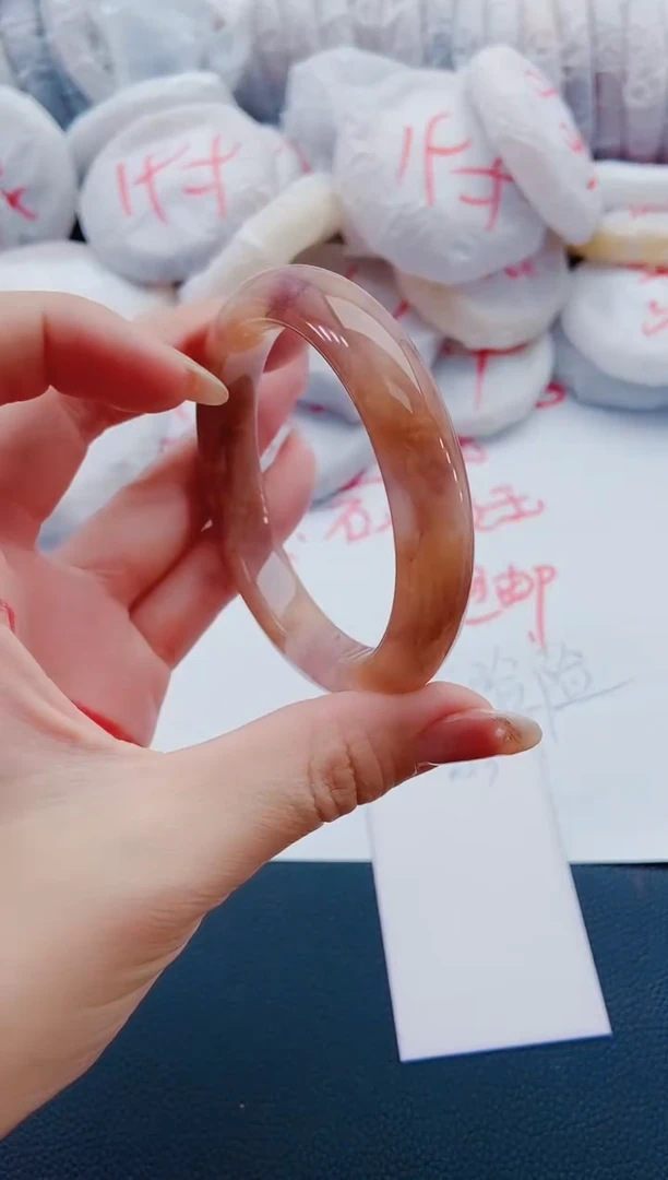 未镶嵌手镯石英质玉K13-58-59