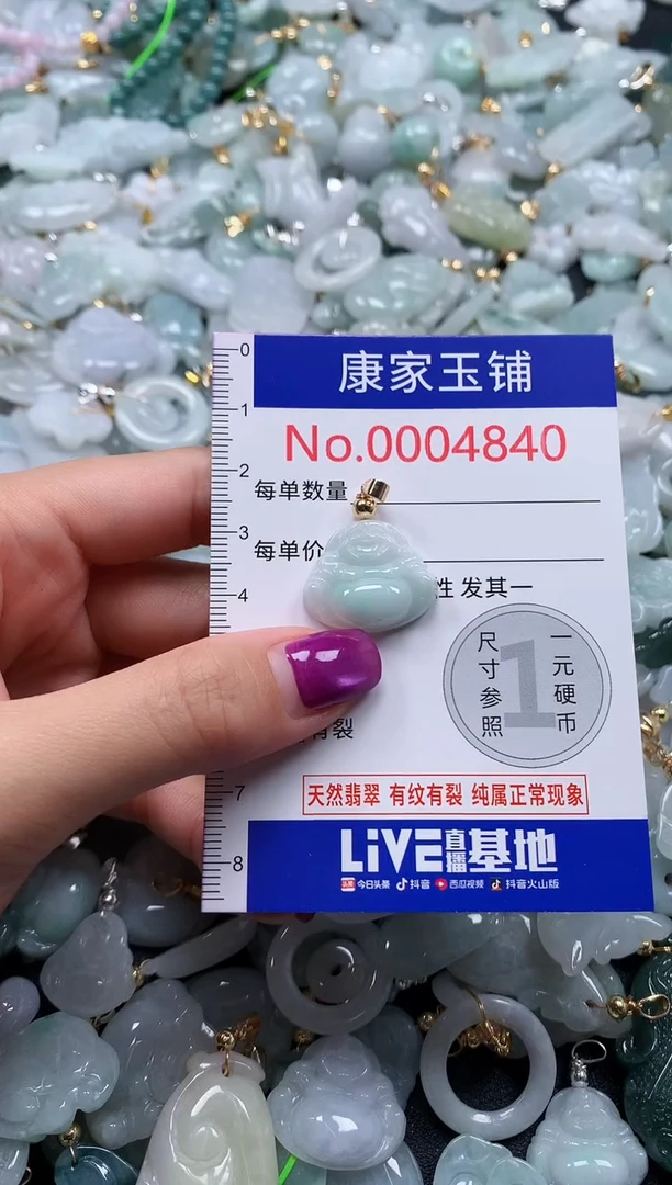 颈饰未镶嵌翡翠4840