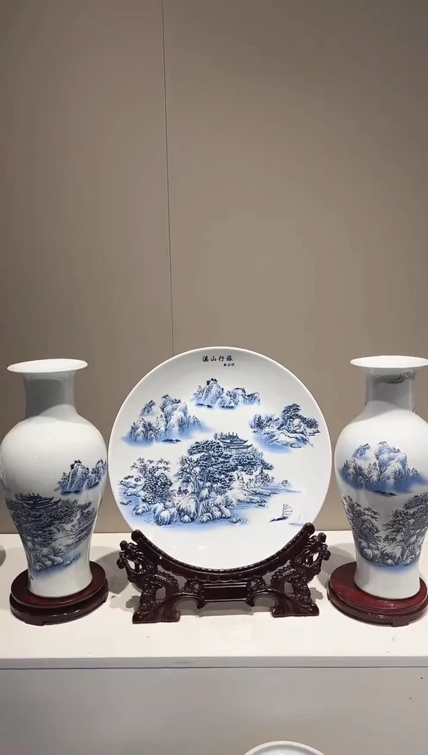 摆件景德镇陶瓷花瓶