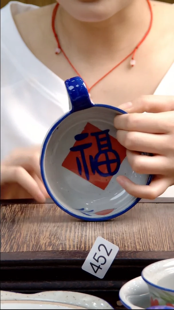 碟景德镇陶瓷手绘452