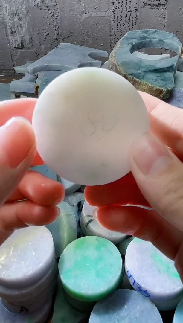 裸石翡翠天然翡翠A货古 南 304