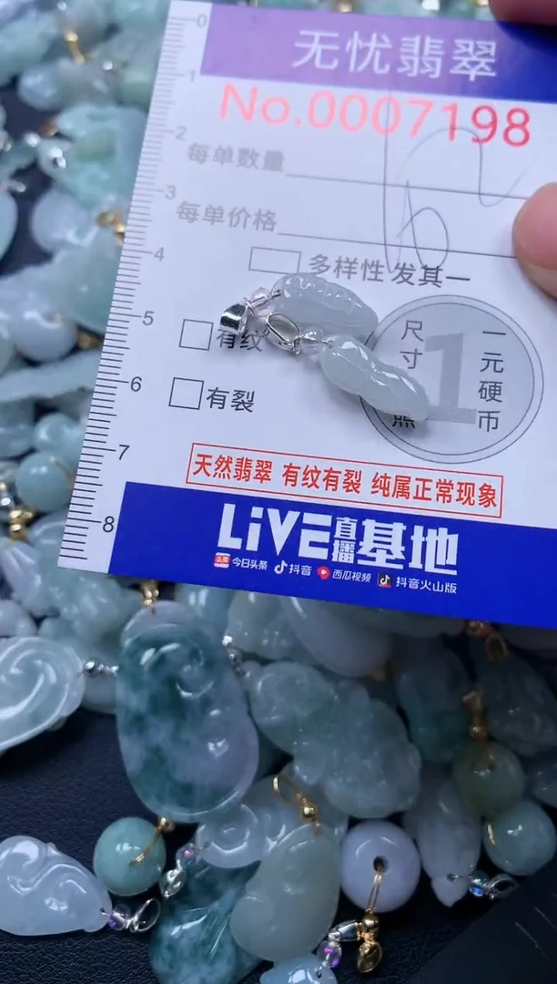 颈饰未镶嵌翡翠7198