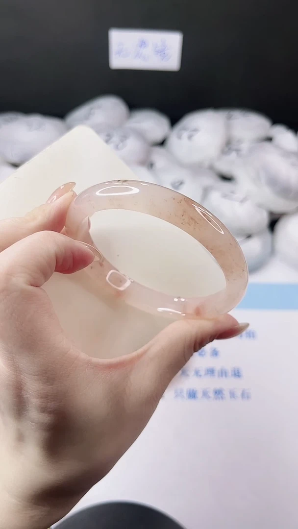 未镶嵌手镯石英质玉多样性发货L98-62