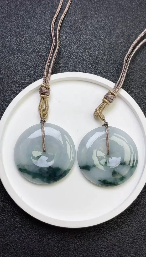 颈饰未镶嵌翡翠YM1439-1平安扣多样性发一