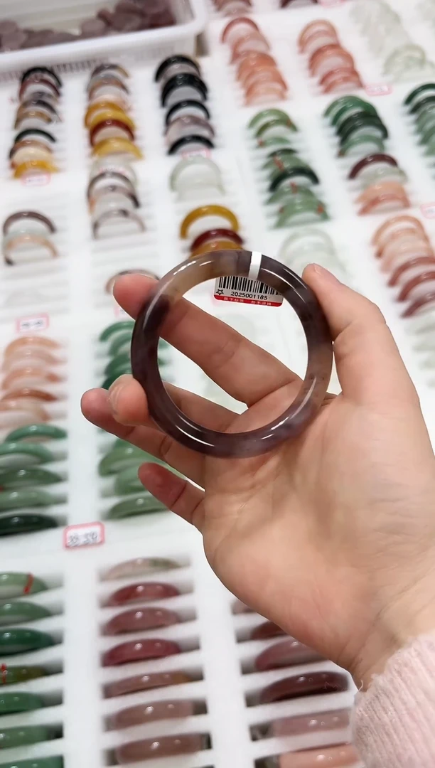 未镶嵌手镯石英质玉19-54