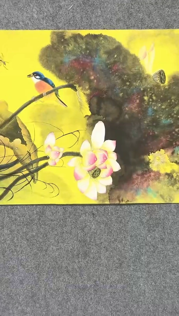【闪购商品】绘画荆贵家-2.7平尺-花鸟