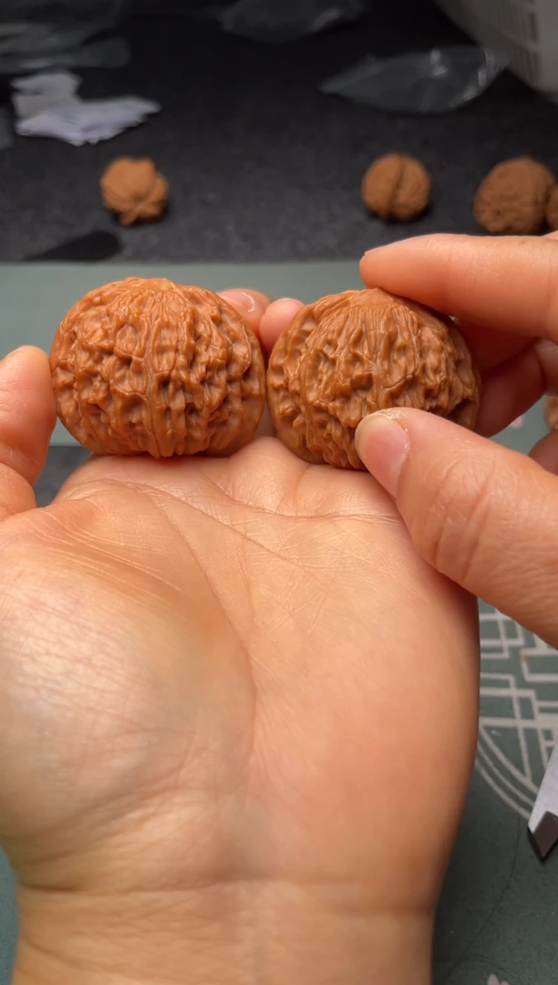 把件文玩核桃w349  磨盘 42尺