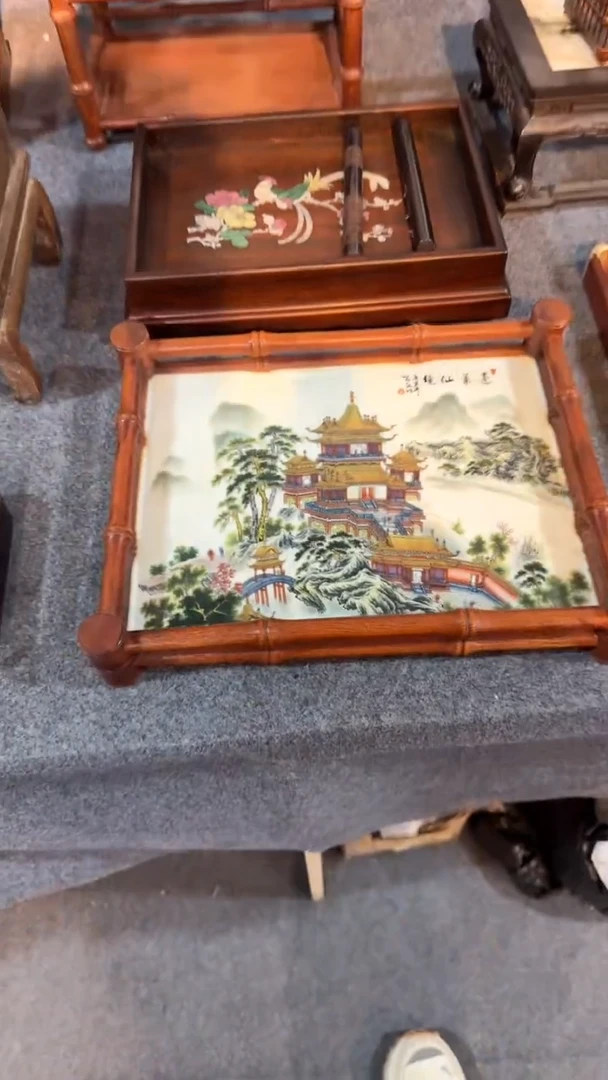 木福利          瓷板盘