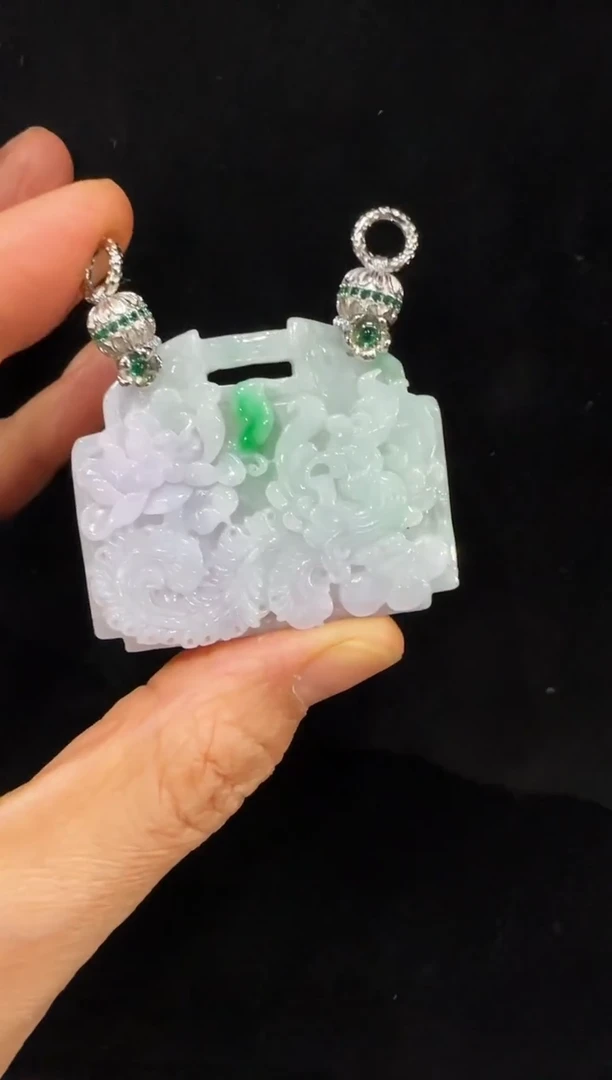 颈饰未镶嵌翡翠国风