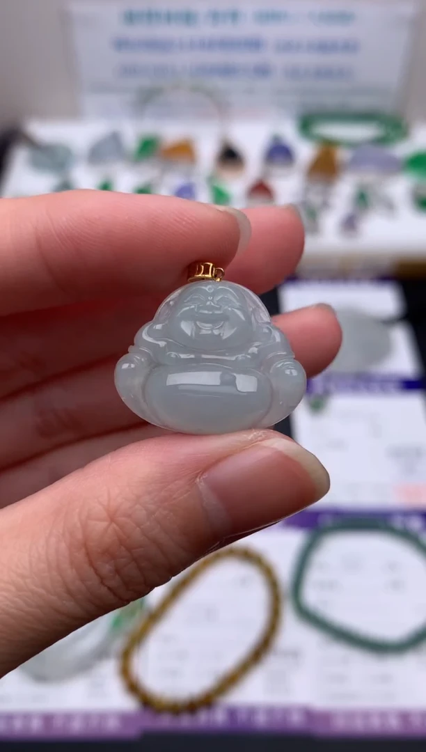 【闪购商品】定制翡翠18K金镶嵌模式推广期24小时鉴赏期