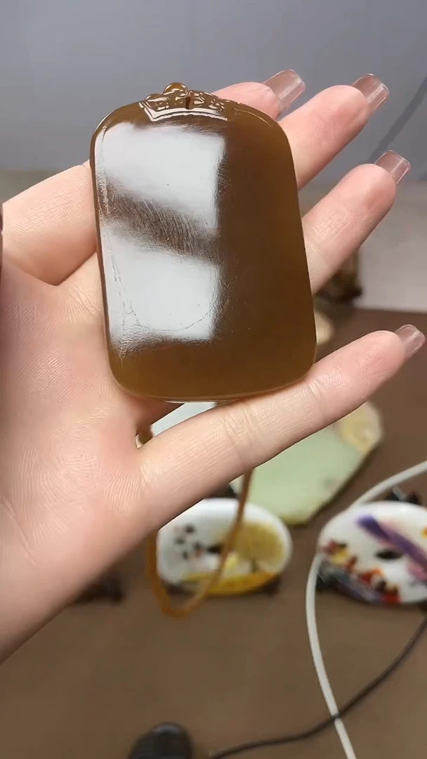 和田玉未镶嵌挂件糖无事牌多样性发货任意一件