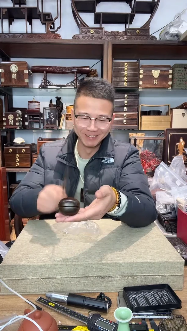 乌木类书架468黄杨做旧木鱼