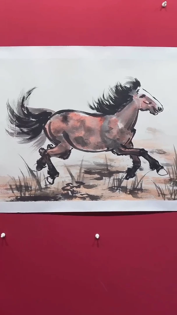 国画王炯智老师作品《马》
