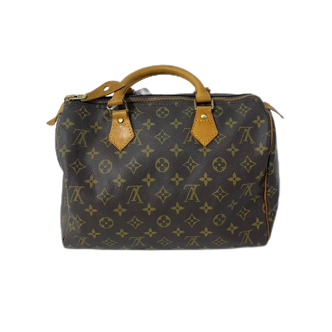 95新 LV LV路易威登 经典老花手提包 2501L004