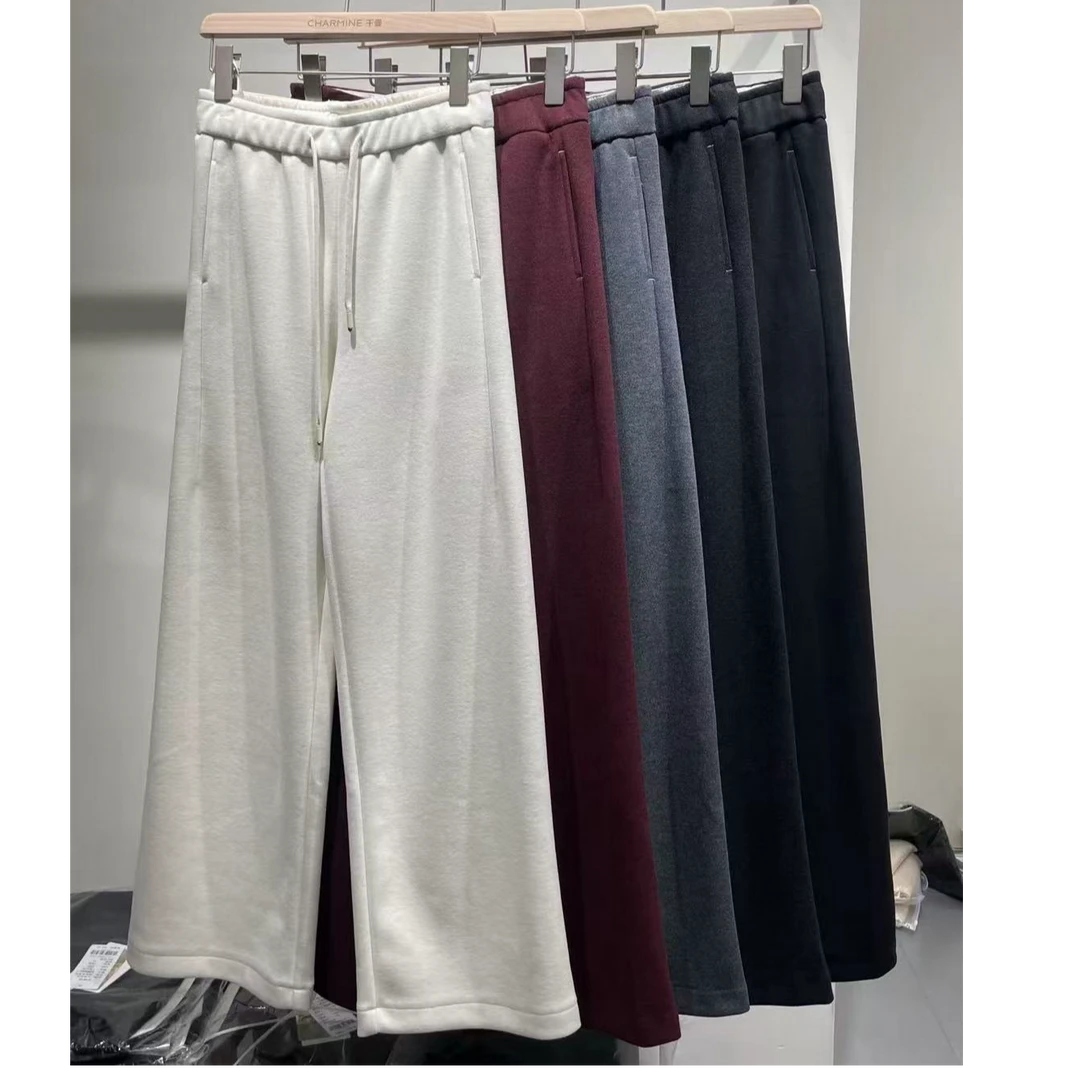 【锦衣服饰 组合】QM 248130 A（8130）百搭休闲阔腿裤
