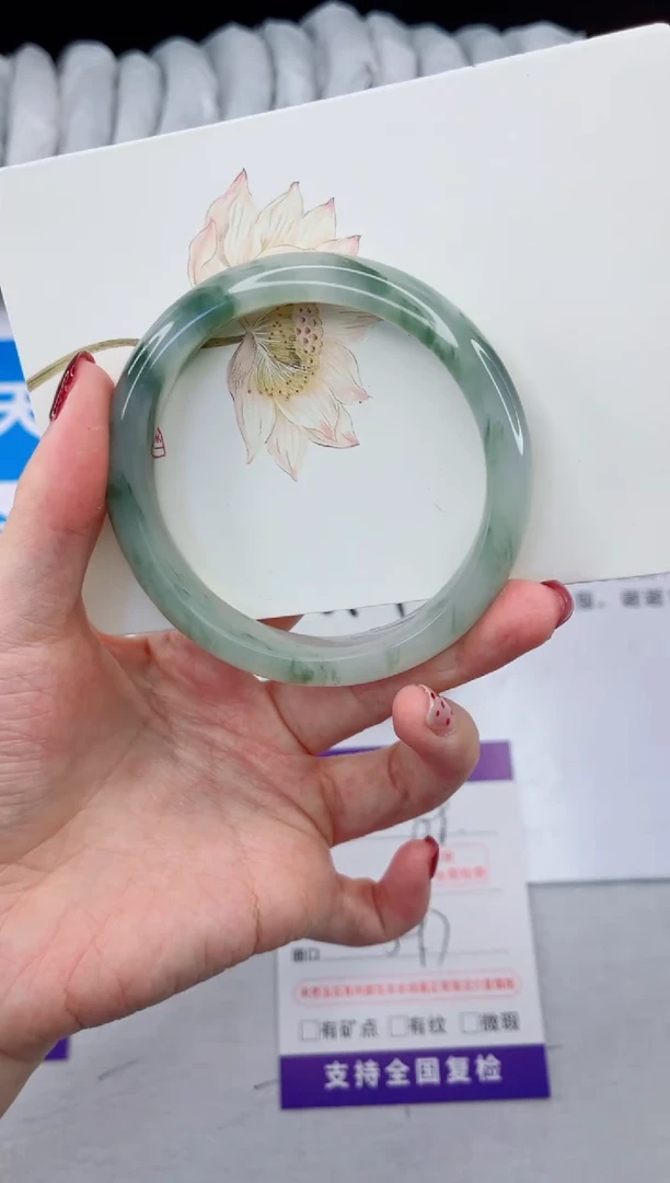 【闪购商品】石英质玉手镯合金68-59.7