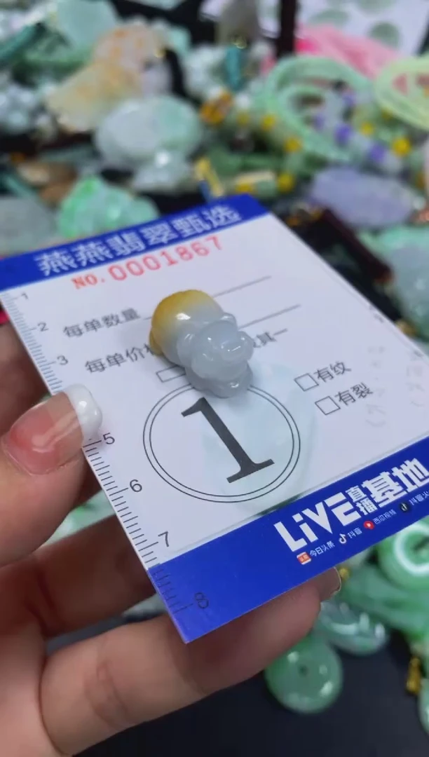 翡翠未镶嵌颈饰闪购0001867