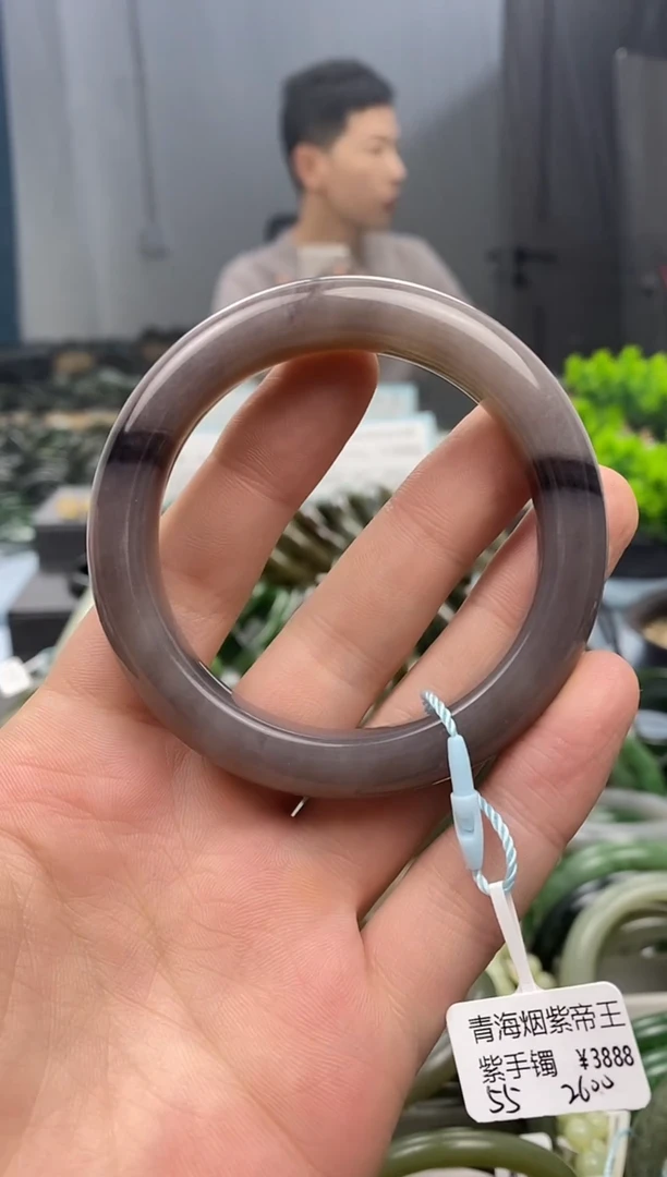 未镶嵌手镯和田玉55.2