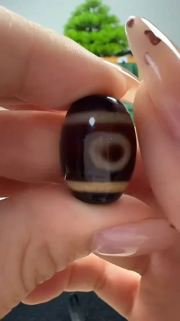 玛瑙/玉髓（覆膜）颈饰未镶嵌120.（微瑕随机发货）