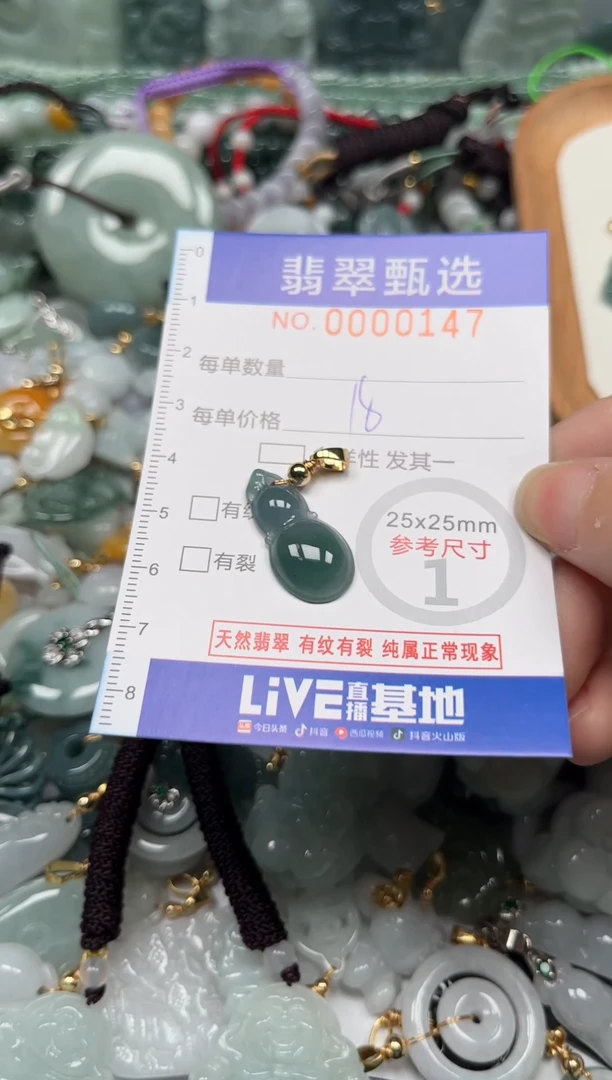 【闪购商品】翡翠颈饰未镶嵌00..0147