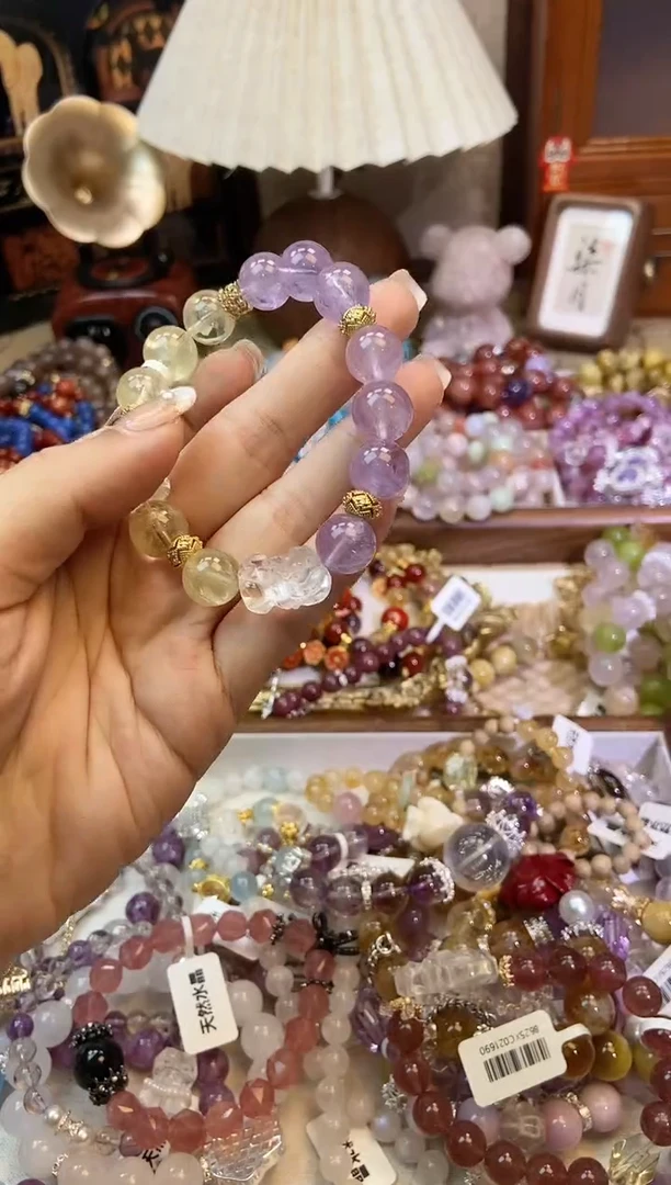 【闪购商品】水晶手链未镶嵌340手串