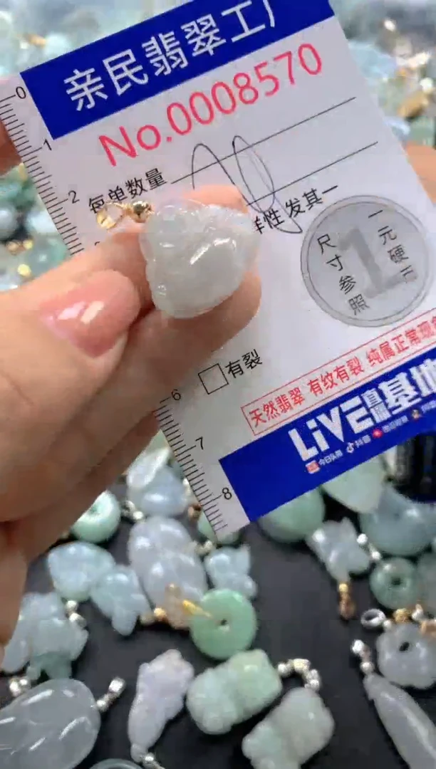 颈饰未镶嵌翡翠8570