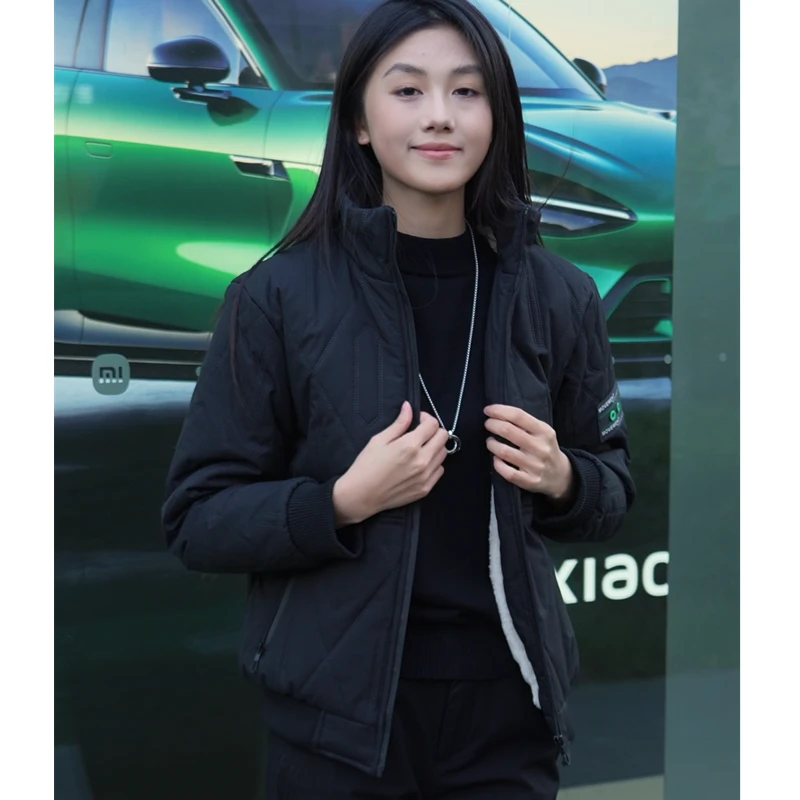 2025秋冬新款男士加绒夹克韩版百搭冬款休闲棉衣外套男潮流上衣男