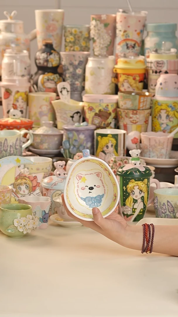 其他景德镇釉下彩手绘设计师款陶瓷