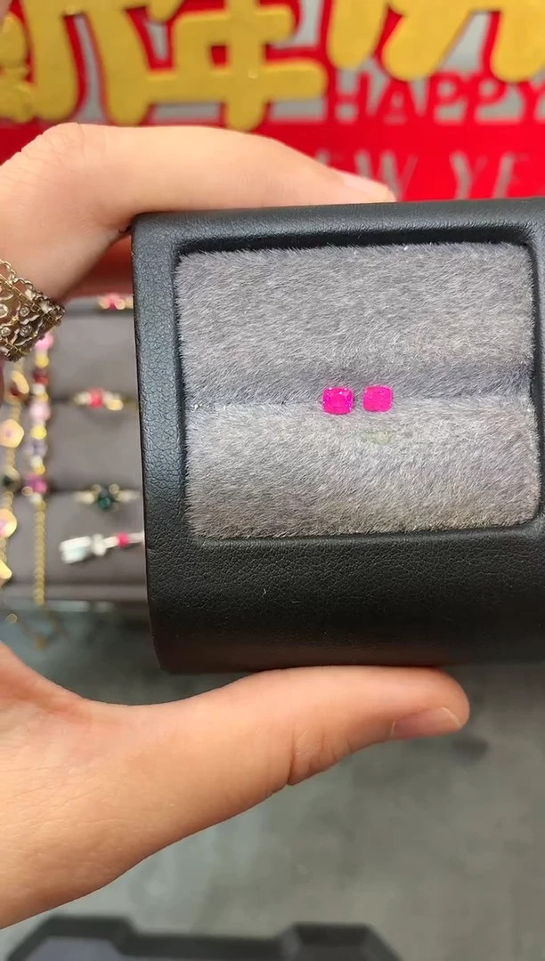 【闪购商品】定制尖晶石裸石未镶嵌枕型 sagyin粉2/P 0.56ct