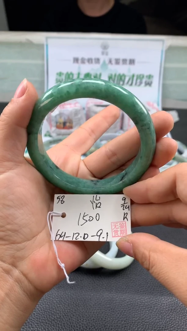 未镶嵌手镯翡翠怡翡翠手镯 下单联系小耳机#58