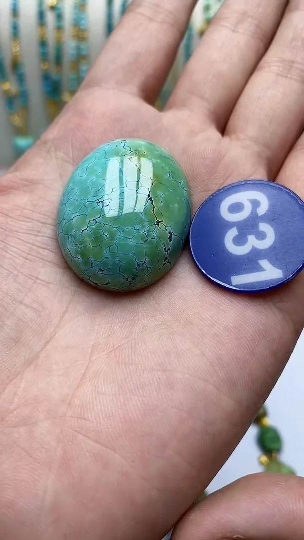 绿松石未镶嵌挂件631