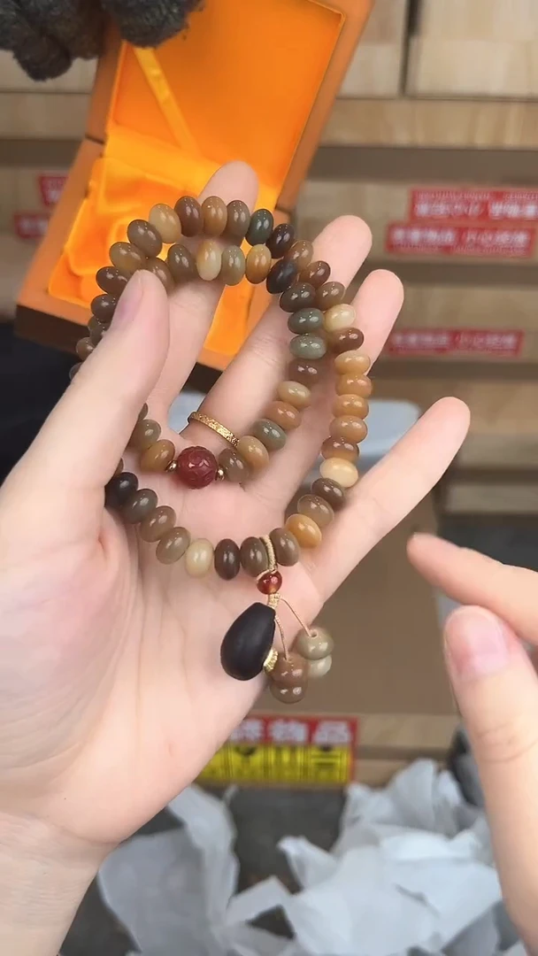 品茗文玩阁敦煌菩提双圈链接@@ys1830