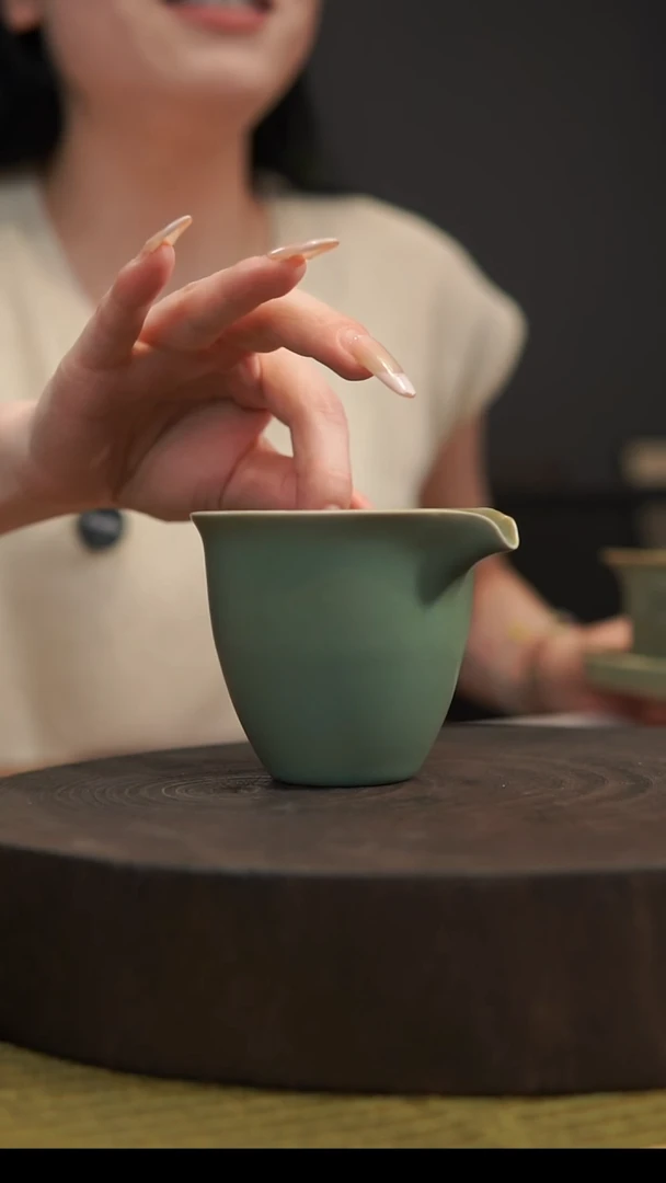 杯子?****?公道杯  柴烧全品一级 汝州原产地  原矿老釉