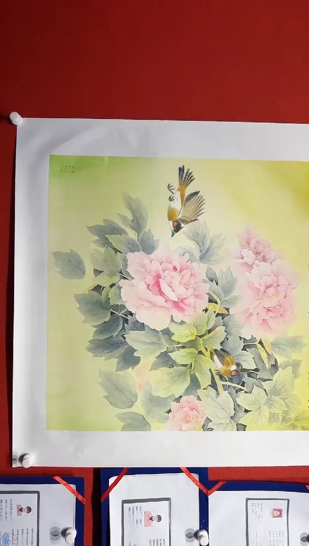 国画秦燕格国画手绘作品Y28