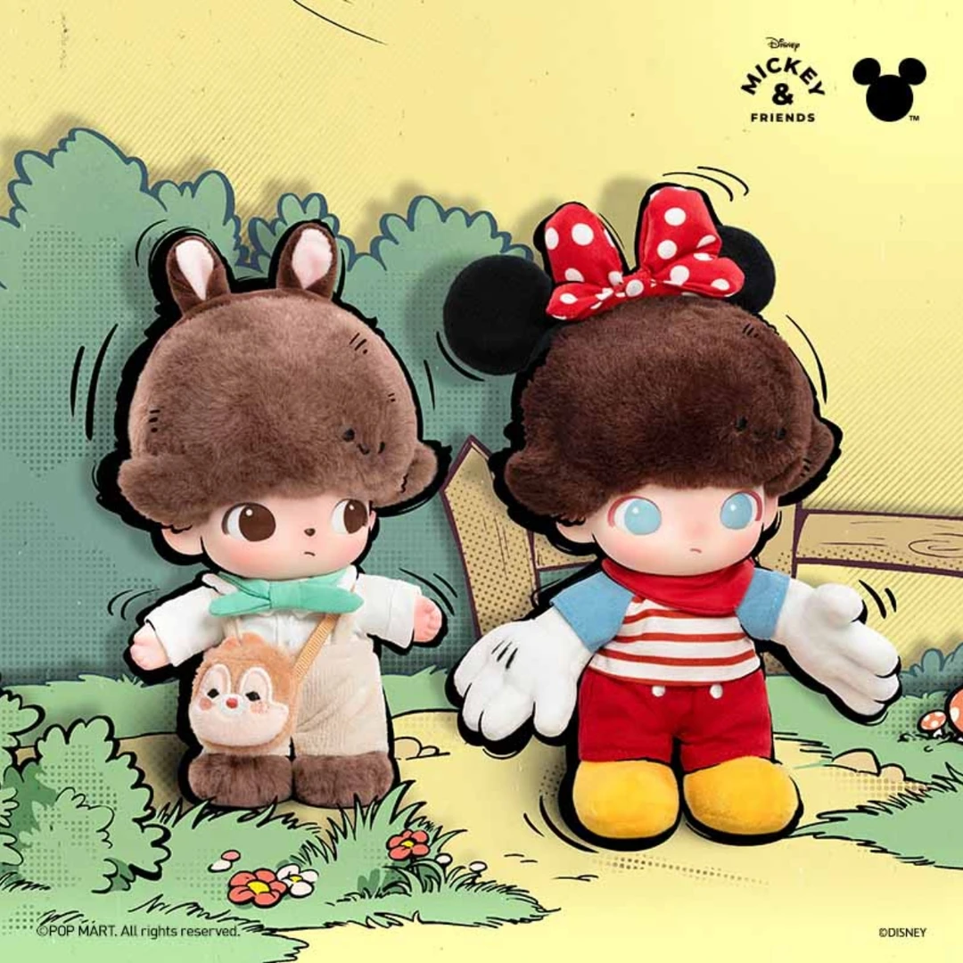 【默认代拆】正品潮玩盲盒手办摆件挂件  Dimoo迪士尼搪胶