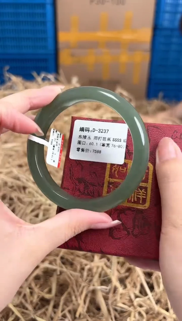 未镶嵌手镯石英质玉D-3237