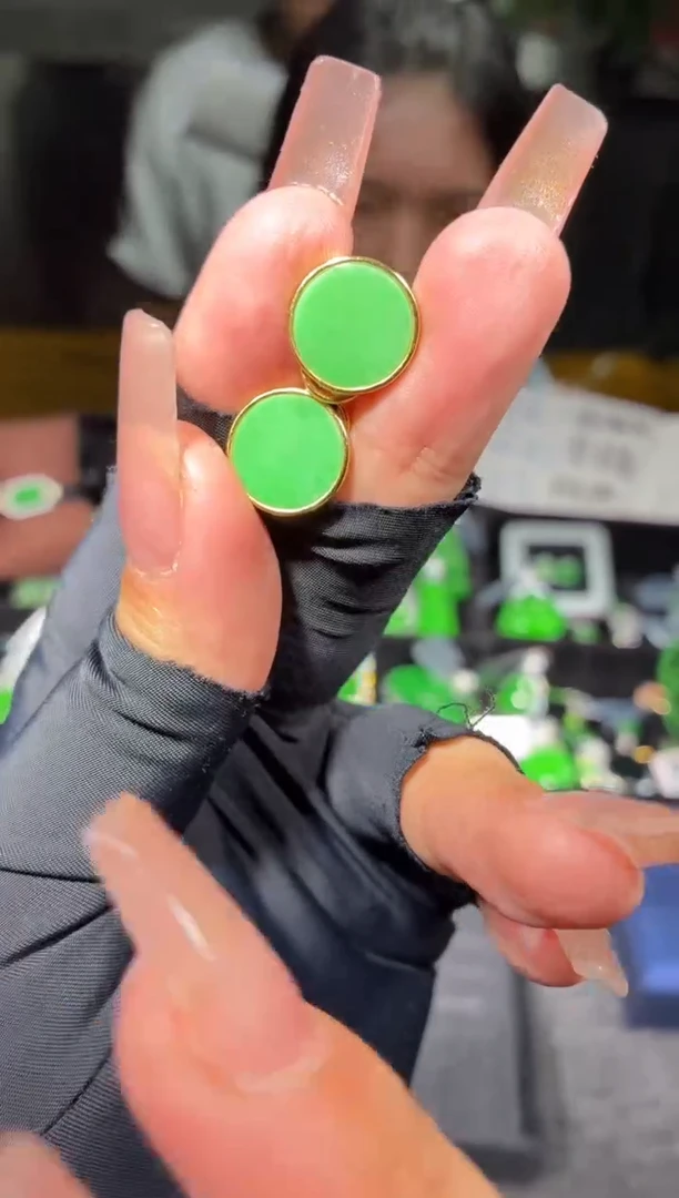 银S925镶嵌定制翡翠49定制翡翠-多样性发货（发其一）