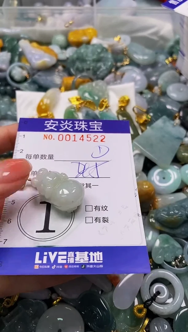 颈饰未镶嵌翡翠闪购0014522