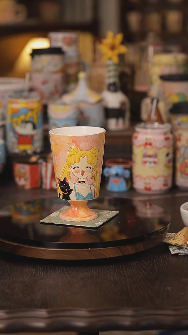 景德镇釉下彩绘设计师款式陶瓷