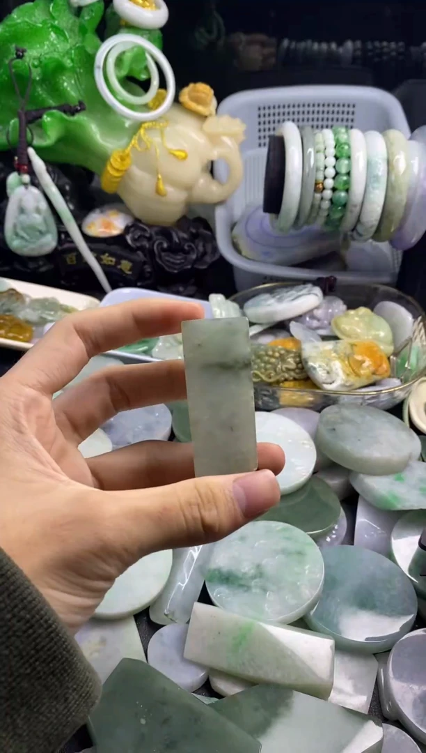 散珠翡翠翡翠A货17