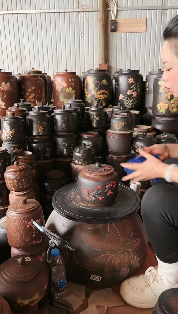 【闪购商品】壶完品 茶叶罐 苹果 红梅