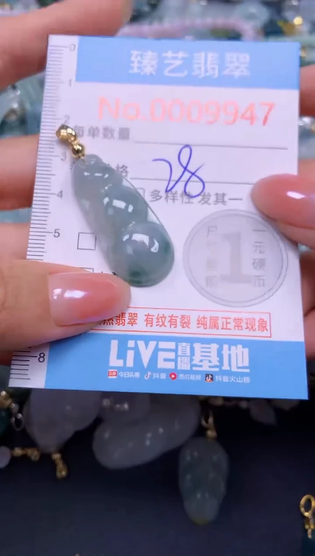 颈饰未镶嵌翡翠9947