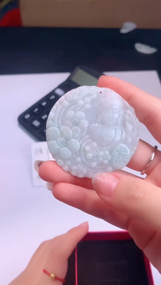 颈饰未镶嵌翡翠0芹0翡翠珠宝806