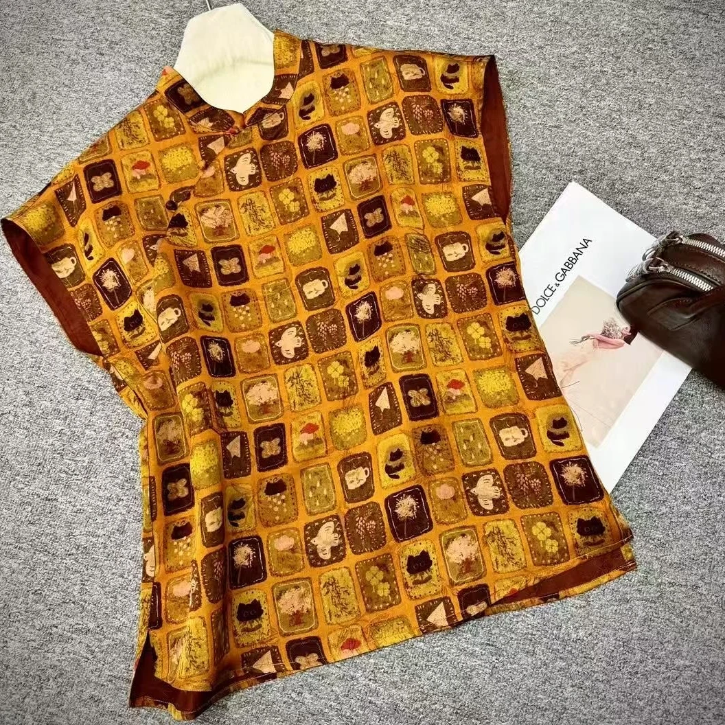 君姐甄选！新中式【大橘】早春款老钱风坎肩袖宽松背心