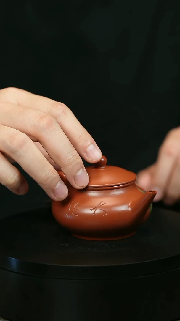 茶壶紫砂丁****强H2254赵翠虹彩绘扁平