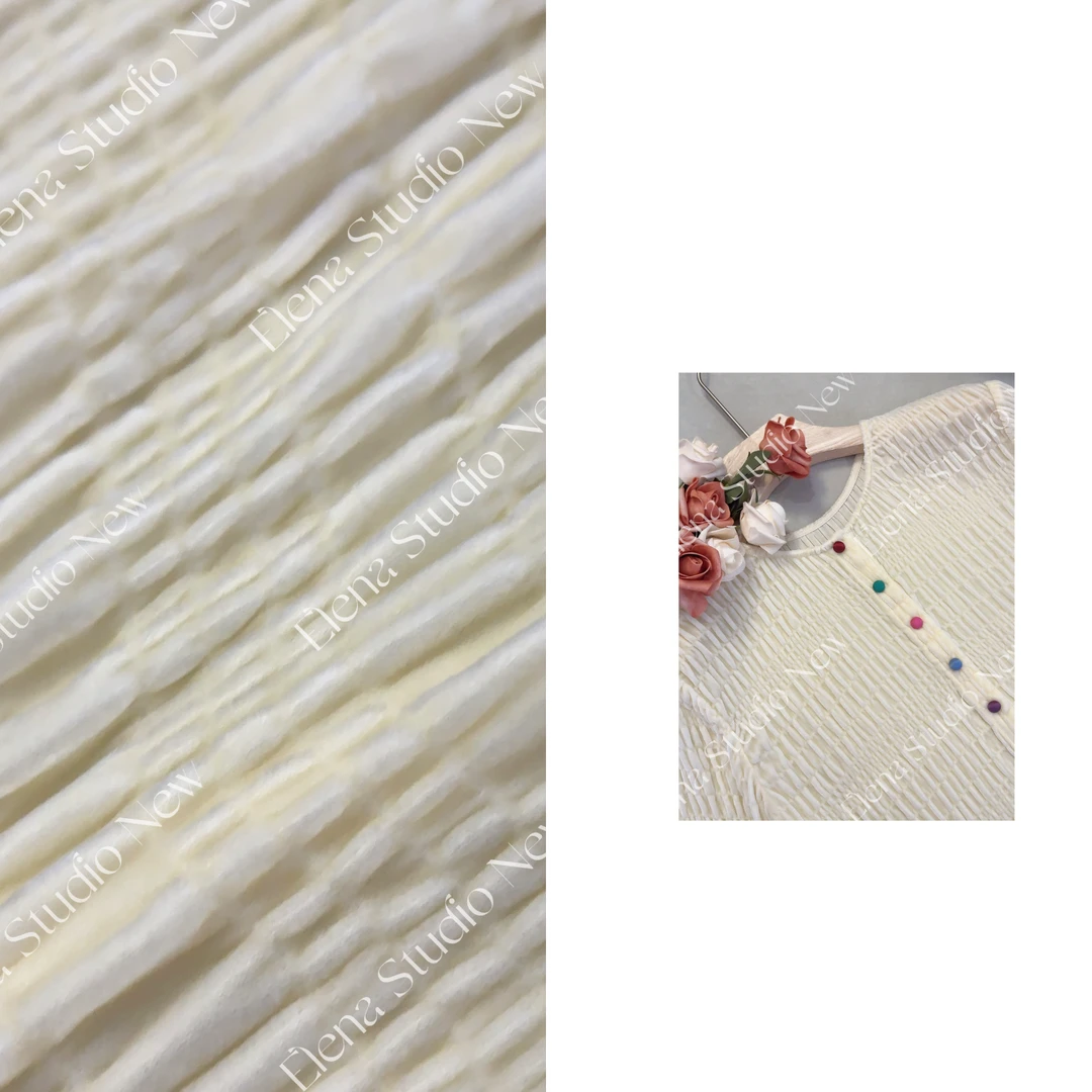 大甜甜【跳跳糖】设计感精致显白开衫百搭气质短袖宽松T恤