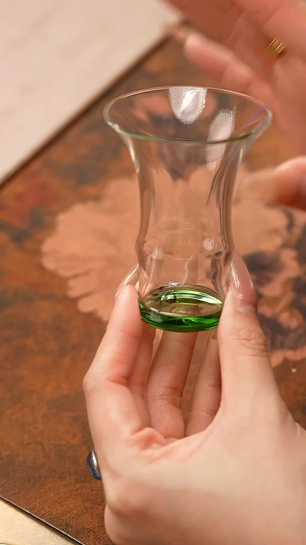 【闪购商品】禾器/晶彩君悦单杯/湖绿