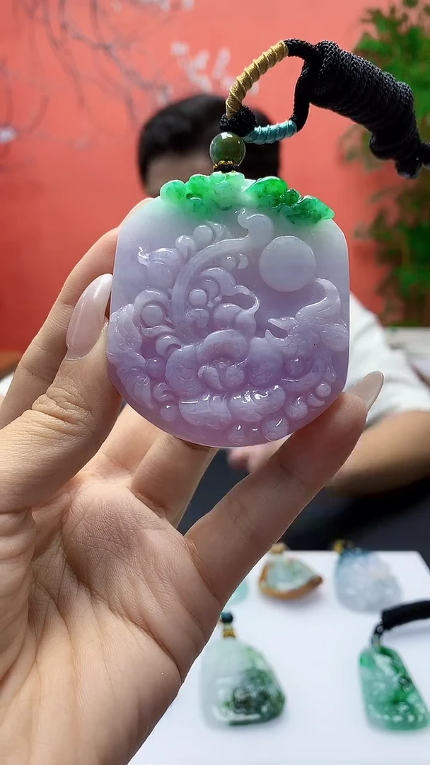 未镶嵌定制翡翠7**_4917ty-毛货挂件
