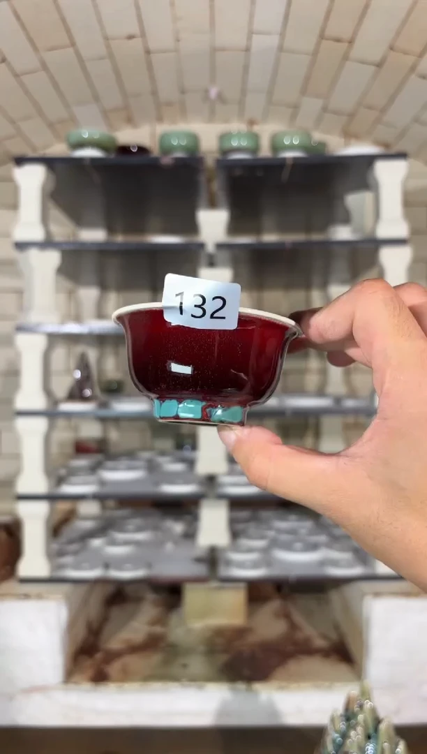 摆件精品窑变钧瓷茶器