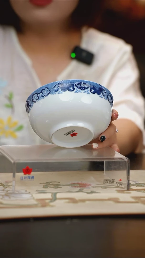 6头古典园林面碗
